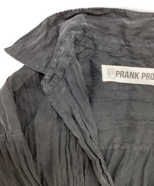 PRANK PROJECT（プランクプロジェクト）PRANK PROJECT (プランクプロジェクト) Satin Shirt / サテンシャツ ブラック サイズ:FREEの古着・服飾アイテム