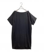 Maison Martin Margielaメゾンマルタンマルジェラ）の古着「オーバーシルエット ドレス ワンピース　/　S31CT0775 S42834」｜ブラック