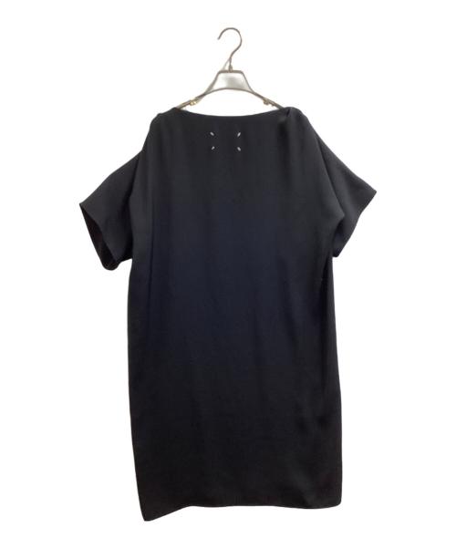 Maison Martin Margiela（メゾンマルタンマルジェラ）Maison Martin Margiela (メゾンマルタンマルジェラ) オーバーシルエット ドレス ワンピース　/　S31CT0775 S42834 ブラック サイズ:38の古着・服飾アイテム