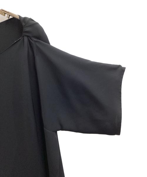 Maison Martin Margiela（メゾンマルタンマルジェラ）Maison Martin Margiela (メゾンマルタンマルジェラ) オーバーシルエット ドレス ワンピース　/　S31CT0775 S42834 ブラック サイズ:38の古着・服飾アイテム