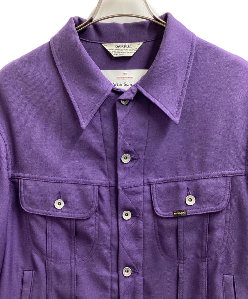 DAIRIKU（ダイリク）DAIRIKU (ダイリク) Regular Polyester Jacket　/　22AW P-1 パープル サイズ:Mの古着・服飾アイテム