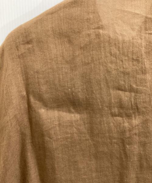 Plage（プラージュ）Plage (プラージュ) RAMIE LYOCELL CROPPED シャツ　/　25050922845020 ブラウン サイズ:不明の古着・服飾アイテム