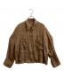 Plage（プラージュ）の古着「RAMIE LYOCELL CROPPED シャツ　/　25050922845020」｜ブラウン