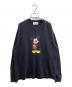 UNUSED（アンユーズド）の古着「Mickey print long sleeve tee / US2492 」｜グレー