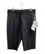 Maison Margielaメゾンマルジェラ）の古着「Capri Wide Summer Wool Short Pants(カプリワイドサマーウールショートパンツ) / S50MU0006」｜グレー
