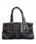 COACH (コーチ) ソーホーシグネチャージップサッチェル バックル / 5089 ブラック：8000円