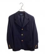 POLO RALPH LAURENポロ・ラルフローレン）の古着「金釦紺ブレザー」｜ネイビー
