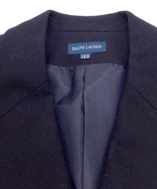 POLO RALPH LAUREN（ポロ・ラルフローレン）POLO RALPH LAUREN (ポロ・ラルフローレン) 金釦紺ブレザー ネイビー サイズ:160の古着・服飾アイテム