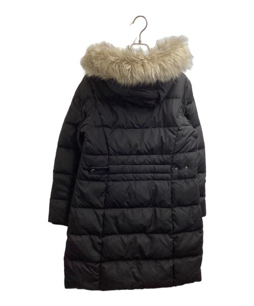 LAUREN RALPH LAUREN（ローレン ラルフ ローレン）LAUREN RALPH LAUREN (ローレン ラルフ ローレン) フード付きダウンコート ブラック サイズ:Mの古着・服飾アイテム