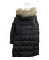 LAUREN RALPH LAUREN (ローレン ラルフ ローレン) フード付きダウンコート ブラック サイズ:M：9000円