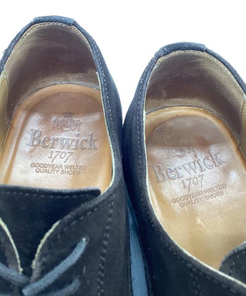 berwick（バーウィック）berwick (バーウィック) スウェードストレートチップシューズ ブラウン サイズ:7の古着・服飾アイテム