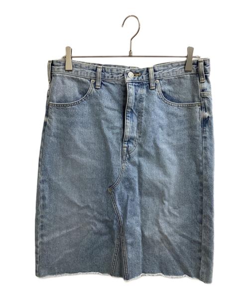 Gemini（ゲミニー）Gemini (ゲミニー) ドロストデニムスカート　/　WGZ1041501A0008 インディゴ サイズ:FREEの古着・服飾アイテム