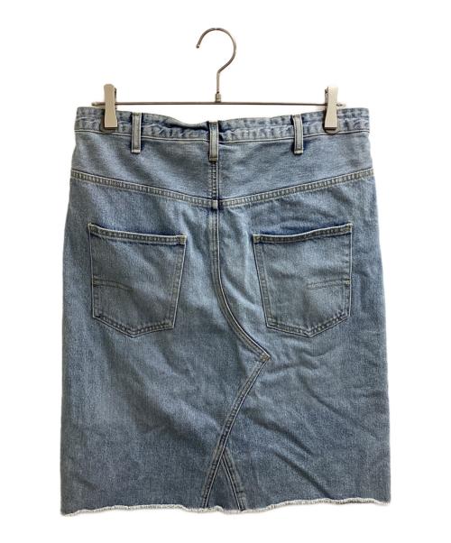Gemini（ゲミニー）Gemini (ゲミニー) ドロストデニムスカート　/　WGZ1041501A0008 インディゴ サイズ:FREEの古着・服飾アイテム