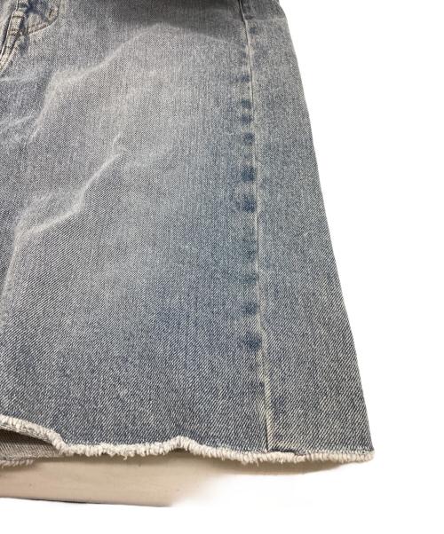 Gemini（ゲミニー）Gemini (ゲミニー) ドロストデニムスカート　/　WGZ1041501A0008 インディゴ サイズ:FREEの古着・服飾アイテム