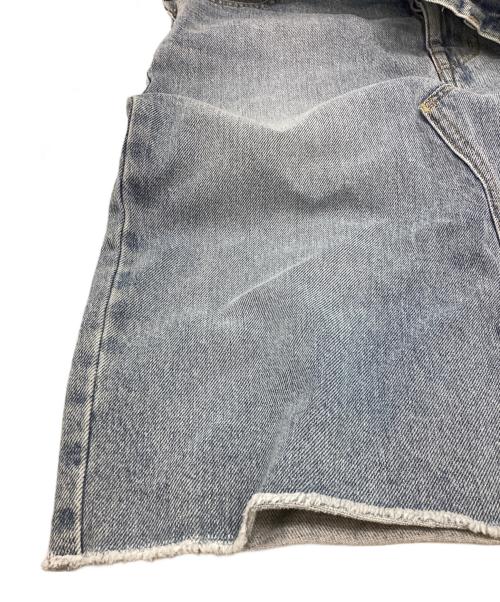 Gemini（ゲミニー）Gemini (ゲミニー) ドロストデニムスカート　/　WGZ1041501A0008 インディゴ サイズ:FREEの古着・服飾アイテム
