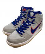 NIKEナイキ）の古着「SB DUNK HIGH PRM QS / SBダンクハイ / DH7155-001」｜ブルー×グレー