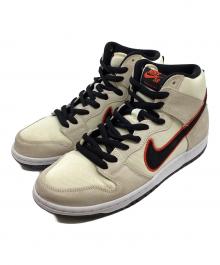 NIKE（ナイキ）の古着「SB DUNK HIGH PRO PRM / SBダンクハイプロ / DO9394-100」｜アイボリー×ベージュ