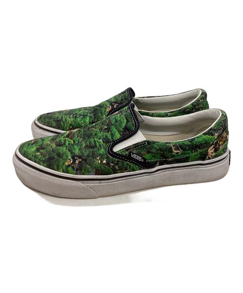 VANS（ヴァンズ）VANS (ヴァンズ) TRADMAN'S BONSAI SLIP グリーン サイズ:26の古着・服飾アイテム