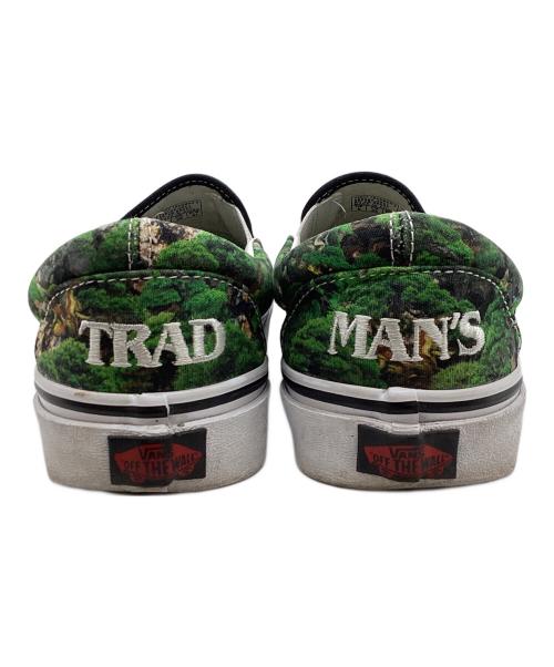VANS（ヴァンズ）VANS (ヴァンズ) TRADMAN'S BONSAI SLIP グリーン サイズ:26の古着・服飾アイテム
