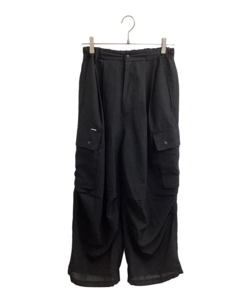 Schott（ショット）Schott (ショット) CHIFFON CARGO PANTS / シフォン カーゴパンツ / 782-6110003 ブラック サイズ:Mの古着・服飾アイテム