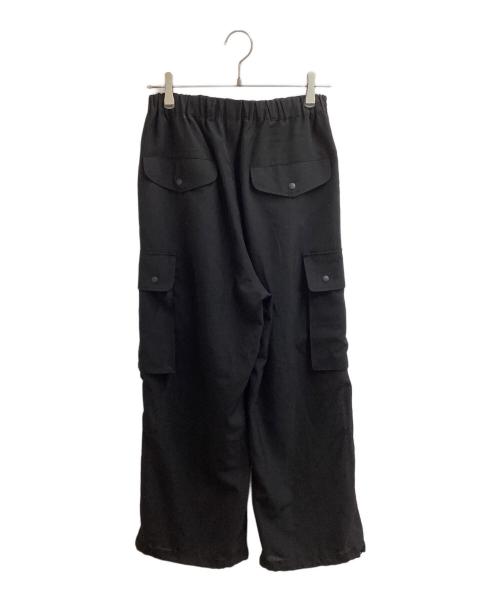 Schott（ショット）Schott (ショット) CHIFFON CARGO PANTS / シフォン カーゴパンツ / 782-6110003 ブラック サイズ:Mの古着・服飾アイテム
