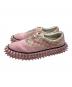 doublet (ダブレット) DIRTY SPIKE CANVAS SNEAKER ピンク サイズ:28H：20000円