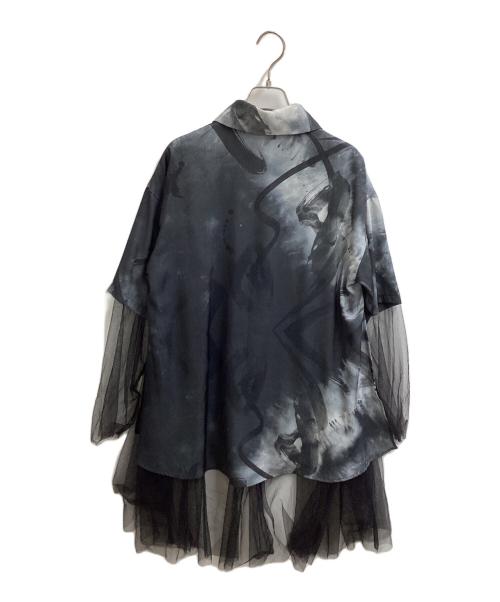 HARE（ハレ）HARE (ハレ) 万美＆CHINPAN レイヤードシャツ ブラック サイズ:FREEの古着・服飾アイテム