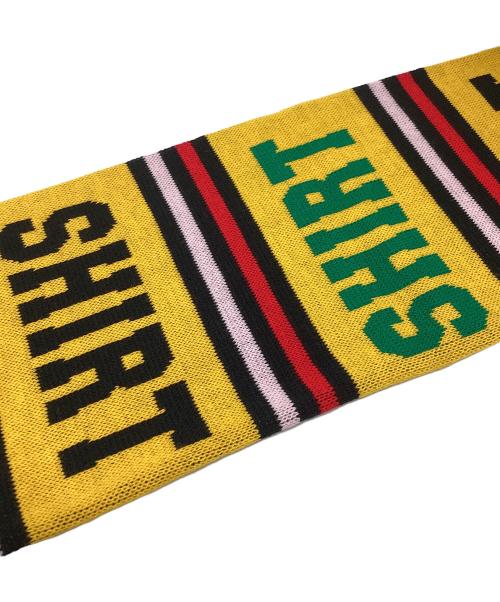COMME des GARCONS SHIRT（コムデギャルソンシャツ）COMME des GARCONS SHIRT (コムデギャルソンシャツ) FOOTBALL SCARF イエローの古着・服飾アイテム