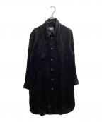 Vivienne Westwoodヴィヴィアンウエストウッド）の古着「WESTERN HALS SHIRTDRESS　/　11010172-11578」｜ブラック