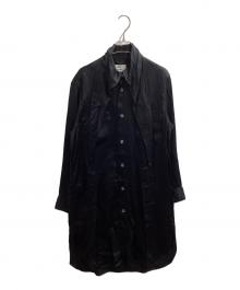 Vivienne Westwood（ヴィヴィアンウエストウッド）の古着「WESTERN HALS SHIRTDRESS　/　11010172-11578」｜ブラック