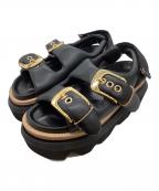 sacaiサカイ）の古着「Belt Sandals」｜ブラック