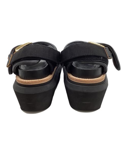 sacai（サカイ）sacai (サカイ) Belt Sandals ブラック サイズ:37の古着・服飾アイテム