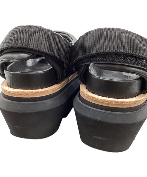 sacai（サカイ）sacai (サカイ) Belt Sandals ブラック サイズ:37の古着・服飾アイテム