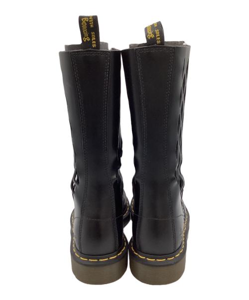 Dr.Martens（ドクターマーチン）Dr.Martens (ドクターマーチン) Jean Paul GAULTIER (ジャンポールゴルチェ) ロングブーツ ブラック サイズ:23の古着・服飾アイテム