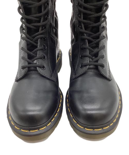 Dr.Martens（ドクターマーチン）Dr.Martens (ドクターマーチン) Jean Paul GAULTIER (ジャンポールゴルチェ) ロングブーツ ブラック サイズ:23の古着・服飾アイテム