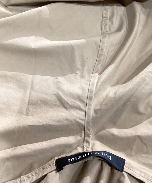 mizuiro-ind（ミズイロインド）mizuiro-ind (ミズイロインド) フーデッドコート ベージュ サイズ:表記なしの古着・服飾アイテム