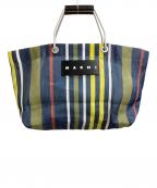 MARNIマルニ）の古着「フラワーカフェトートバッグ」｜マルチカラー