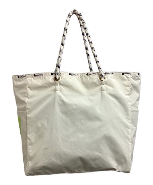 LeSportsac（レスポートサック）LeSportsac (レスポートサック) GALLARDA GALANTE (ガリャルダガランテ) REVERSIBLE TOTE BAG アイボリーの古着・服飾アイテム