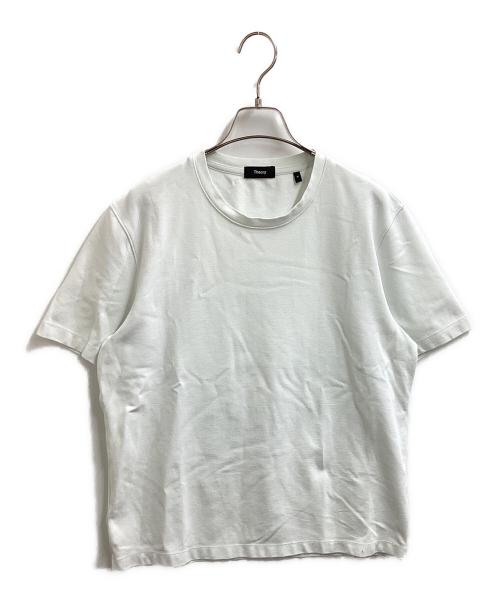 theory（セオリー）theory (セオリー) プレミアムジャージーショートスリーブTシャツ ホワイト サイズ:Mの古着・服飾アイテム