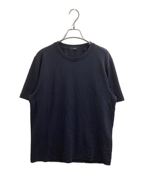 theory（セオリー）theory (セオリー) プレミアムジャージーショートスリーブTシャツ ネイビー サイズ:Mの古着・服飾アイテム