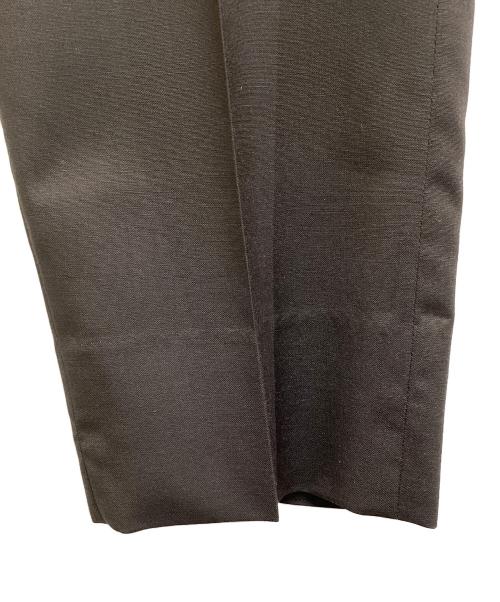 PT01（ピーティーゼロウーノ）PT01 (ピーティーゼロウーノ) ウールスラックス ブラウン サイズ:52の古着・服飾アイテム