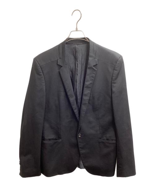 HUGO BOSS（ヒューゴ ボス）HUGO BOSS (ヒューゴ ボス) テーラードジャケット ブラック サイズ:54の古着・服飾アイテム