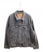 LEVI'Sリーバイス）の古着「TYPE3トラッカーデニムジャケット」｜ブラック