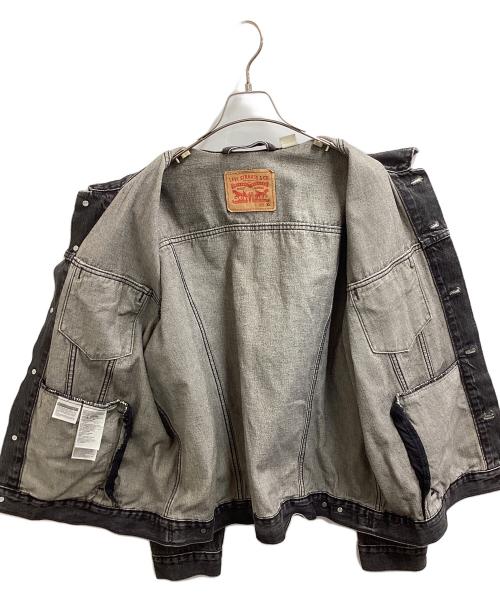 LEVI'S（リーバイス）LEVI'S (リーバイス) TYPE3トラッカーデニムジャケット ブラック サイズ:XLの古着・服飾アイテム