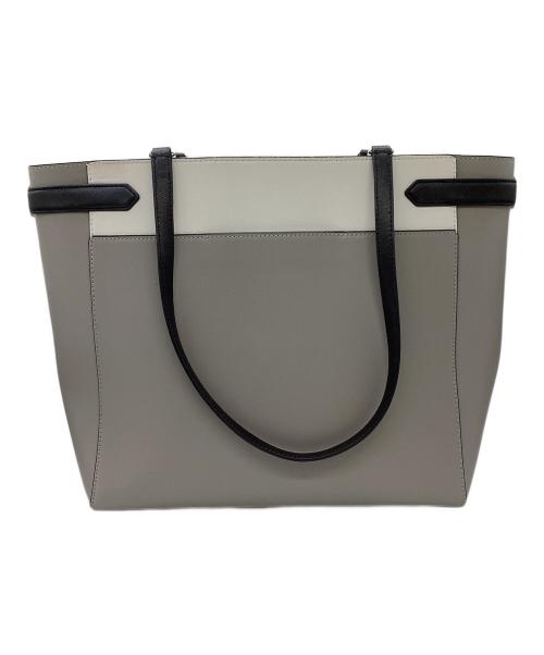Kate Spade（ケイトスペード）Kate Spade (ケイトスペード) ステイシー カラーブロック ラップトップ トート グレーの古着・服飾アイテム