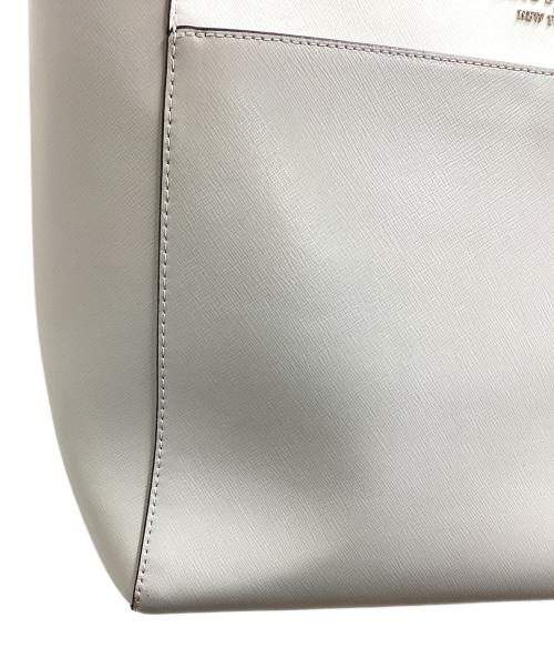 Kate Spade（ケイトスペード）Kate Spade (ケイトスペード) ステイシー カラーブロック ラップトップ トート グレーの古着・服飾アイテム