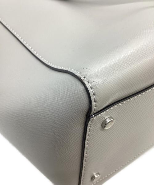 Kate Spade（ケイトスペード）Kate Spade (ケイトスペード) ステイシー カラーブロック ラップトップ トート グレーの古着・服飾アイテム