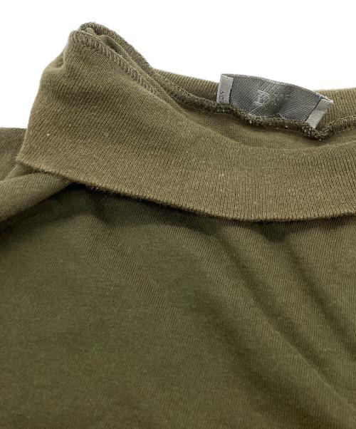 DIOR HOMME（ディオール オム）DIOR HOMME (ディオール オム) ハイネックコットンカットソー グリーン サイズ:Sの古着・服飾アイテム