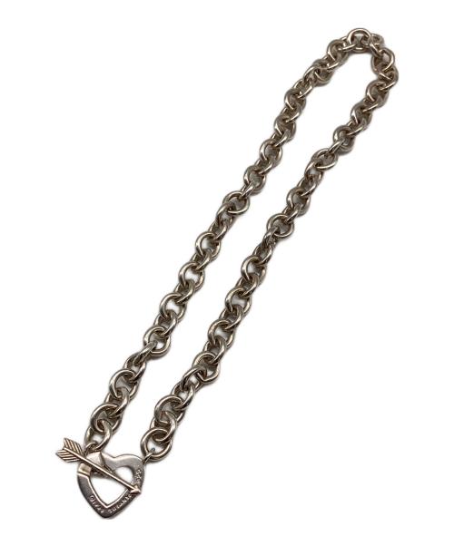 TIFFANY & Co.（ティファニー）Tiffany & Co. (ティファニー) ハートアロー・トグルチェーン・ネックレス シルバーの古着・服飾アイテム