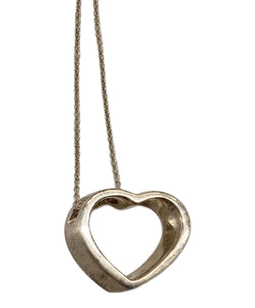 TIFFANY & Co.（ティファニー）Tiffany & Co. (ティファニー) ジオメトリック オープンハート ネックレス シルバーの古着・服飾アイテム